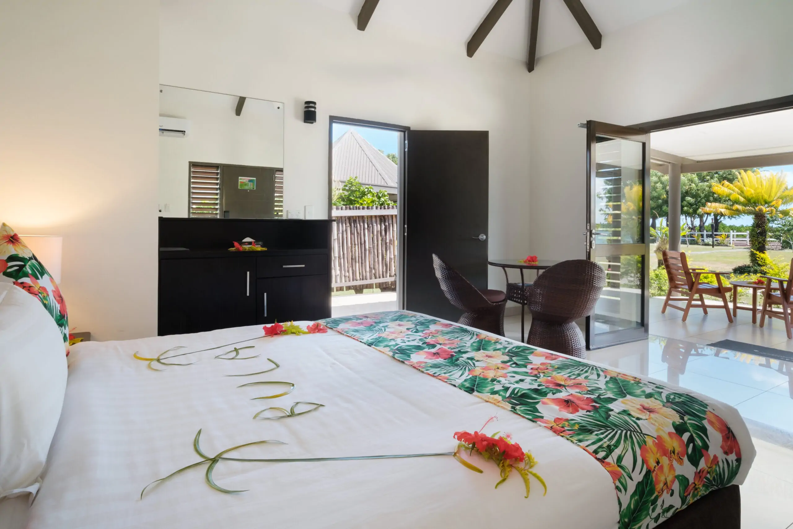 Beachfront Bure with plunge pool at Landers Bay Resort Fiji